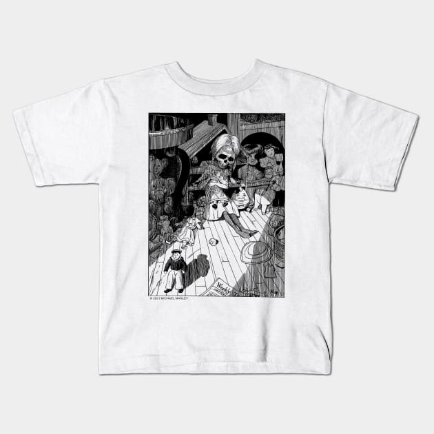 The Toy Store Kids T-Shirt by drawmanley